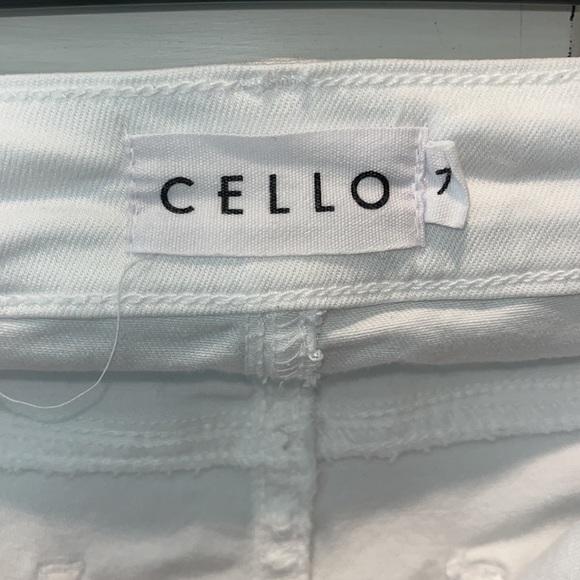 Cello white jeans with fringe - Picture 2 of 4